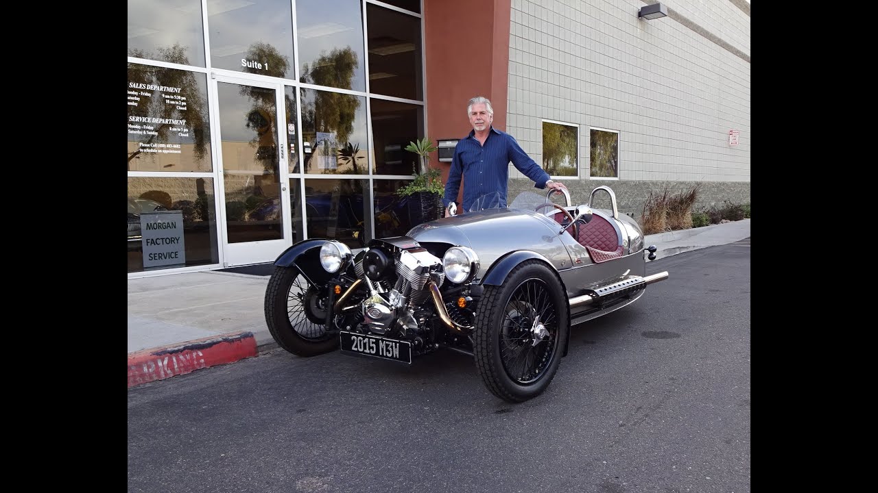 2015 Morgan 3 Wheeler @ Brighton Motorsports on My Car Story with Lou Costabile