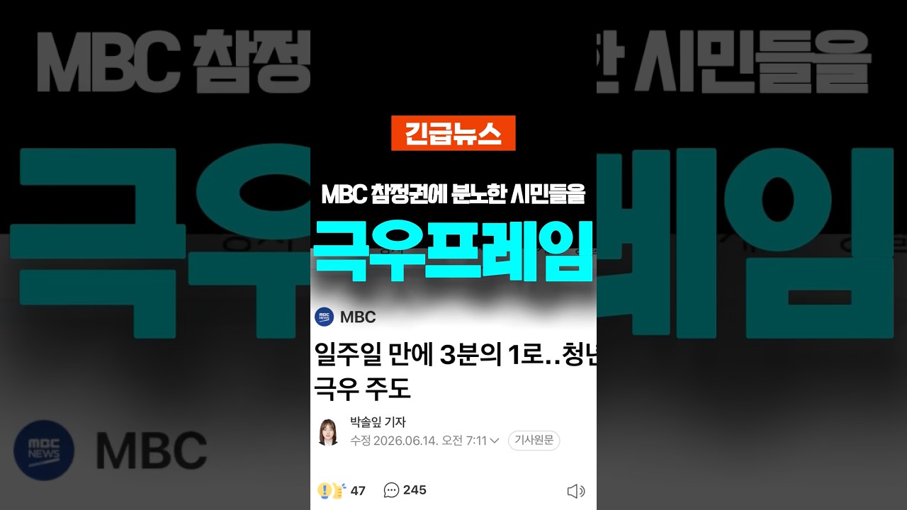 Citizens outraged by ballot shortages.. MBC labels them as far-right extremists