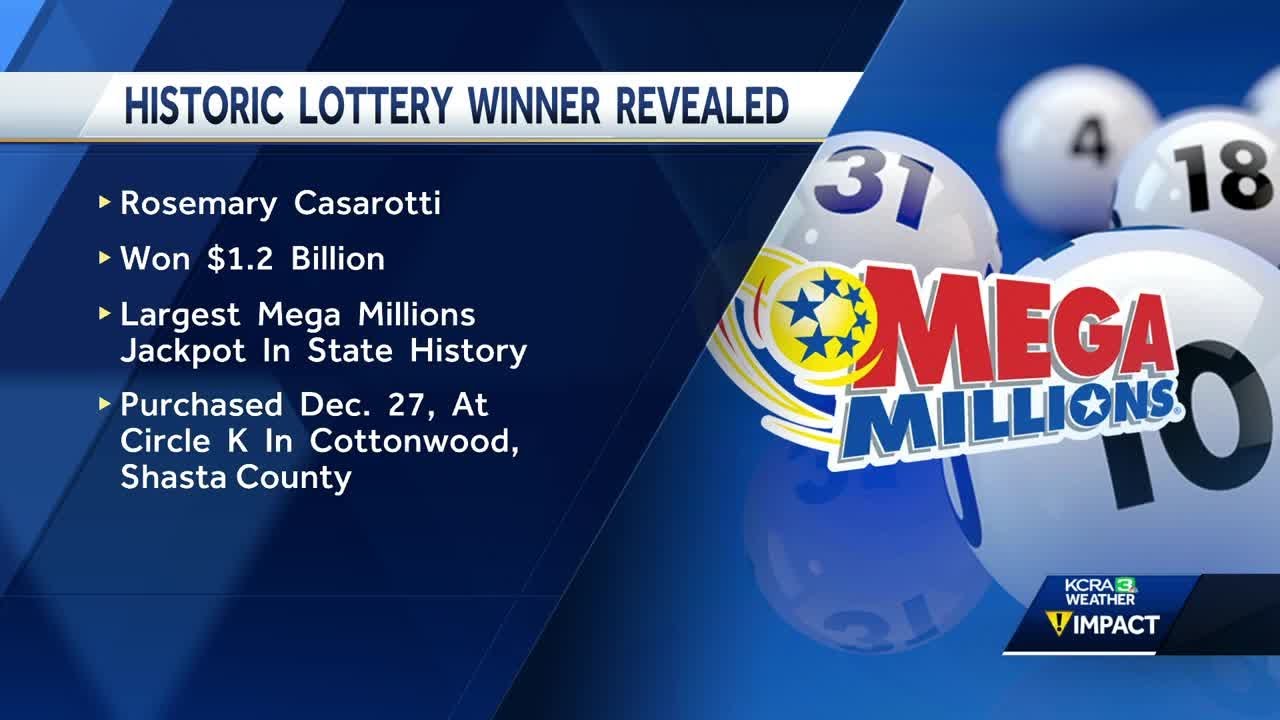 Winner of California's largest Mega Millions lottery jackpot revealed