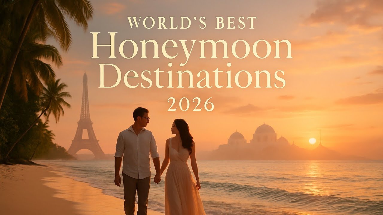 Top 10 Best Honeymoon Destinations in the World 2026 | Most Romantic Places to Visit for Couples