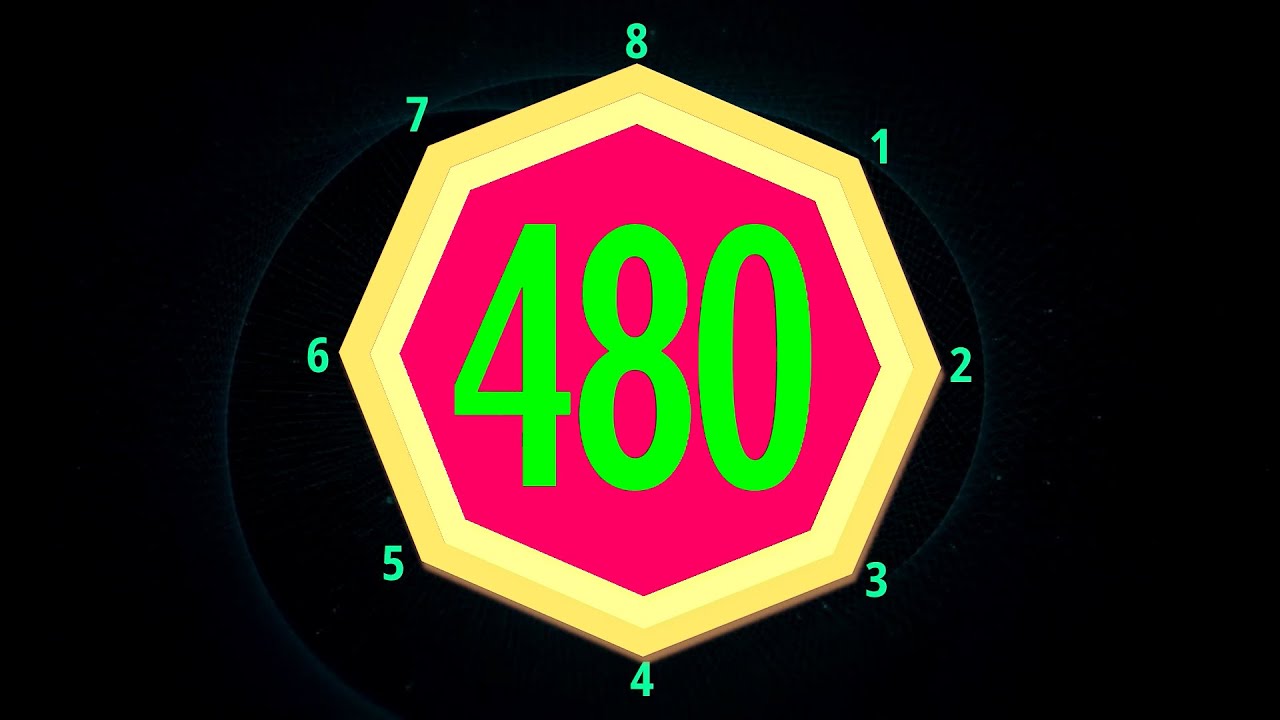 BCG 8 Minutes Countdown (Octagon Double Layer Timer) Remix Octagon Game Stage 1