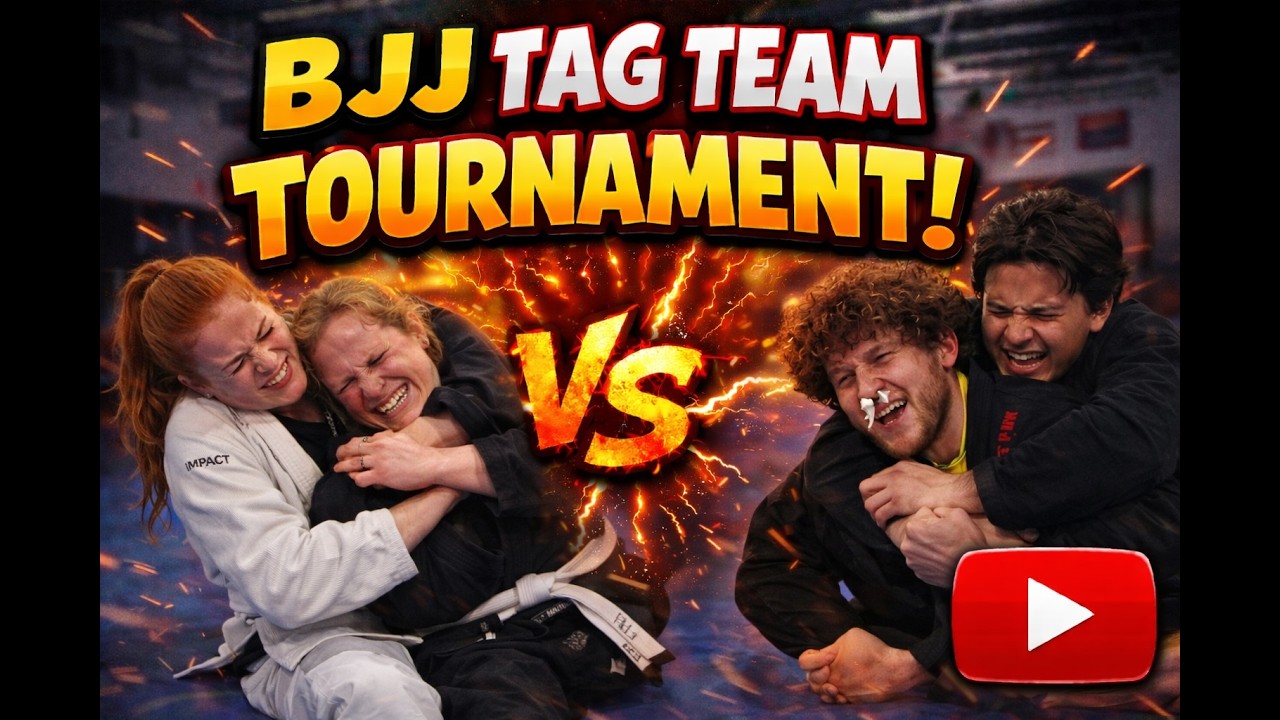 we hosted a Jiu Jitsu TAG TEAM TOURNAMENT!