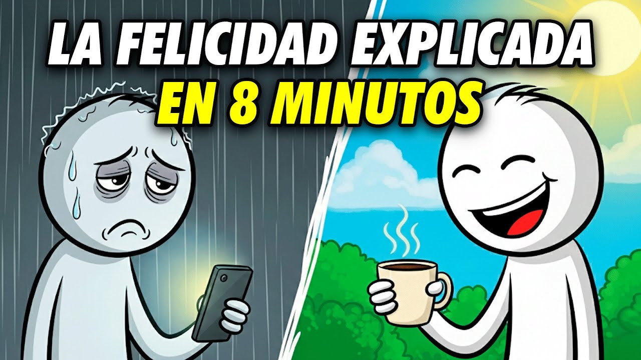La felicidad explicada en 8 minutos (y por qu&eacute; la complicamos tanto)