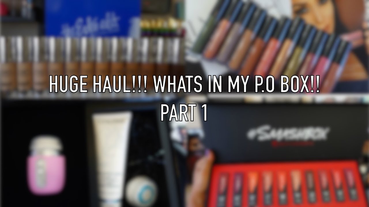PART 1 THE ESTEE EDIT , SMASHBOX, D.BENOIT , CLARISONIC & MORE - Alexisjayda