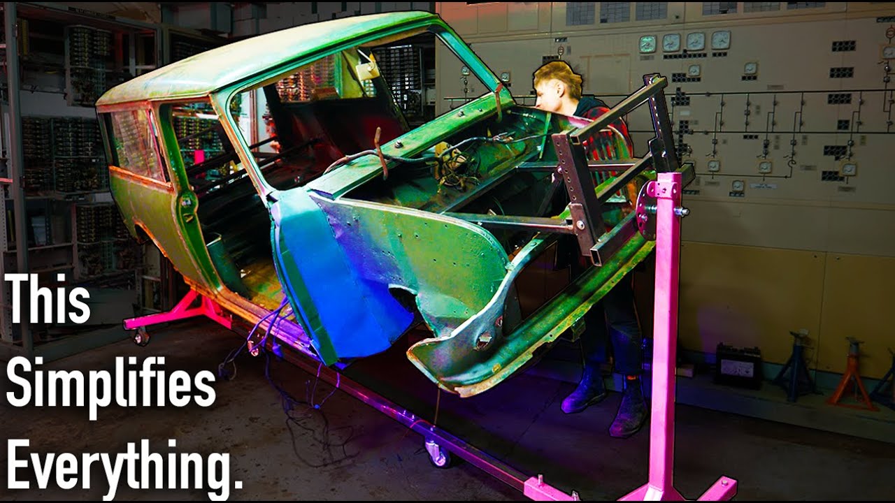 The BEST Tool I Have Bought This Year! BIG BOGEY PART 2 -  The Rollover Jig For A Classic Mini