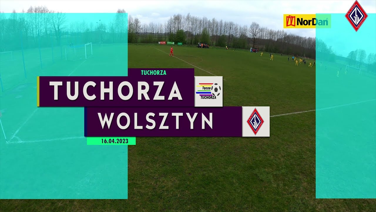 Tęcza Tuchorza 2-3 Grom Wolsztyn (16.04.2023) [wszystkie gole]