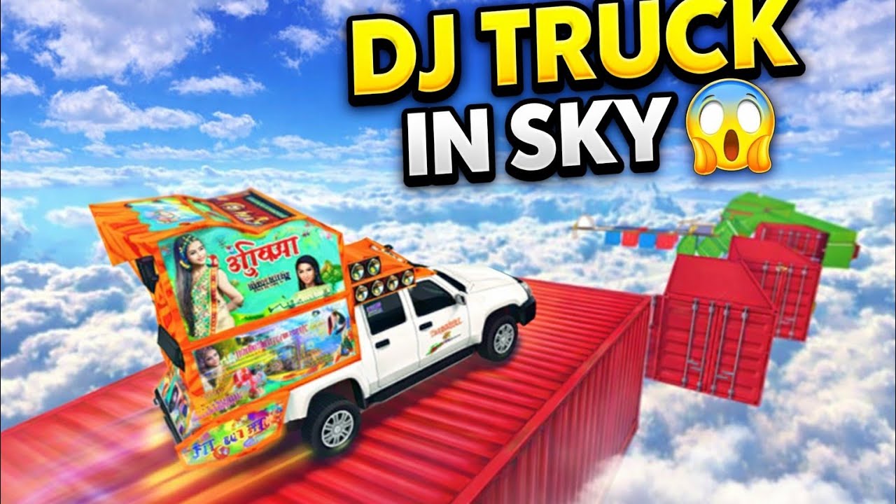 Sky High DJ pickup Challenge 😱 | Impossible Container pickup Game