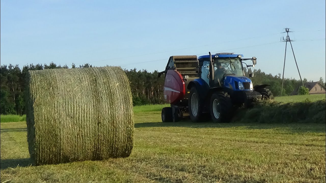 ㋡Sianokiszonka㋡2K17㋡New Holland T6050+Kverneland 6516㋡
