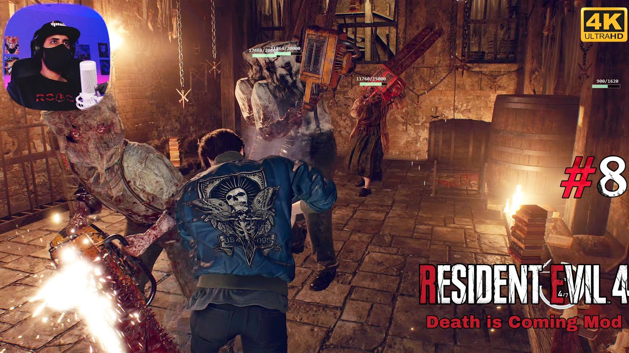 تختيم رزدنت ايفل ٤ ريميك (مود الموت قادم)| Resident Evil 4 Remake (Death is Coming Mod) #8