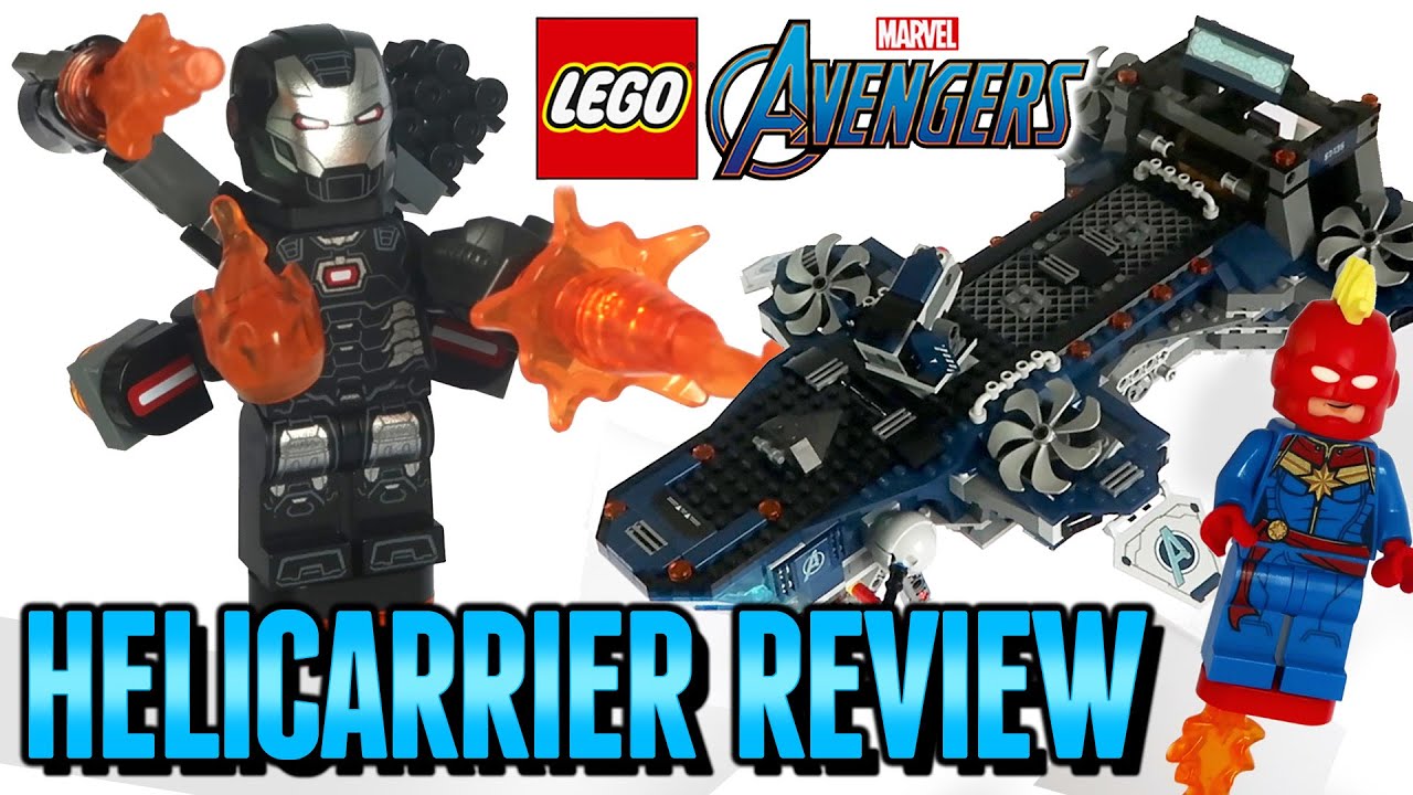 LEGO Avengers Helicarrier Review | Marvel Set 76153