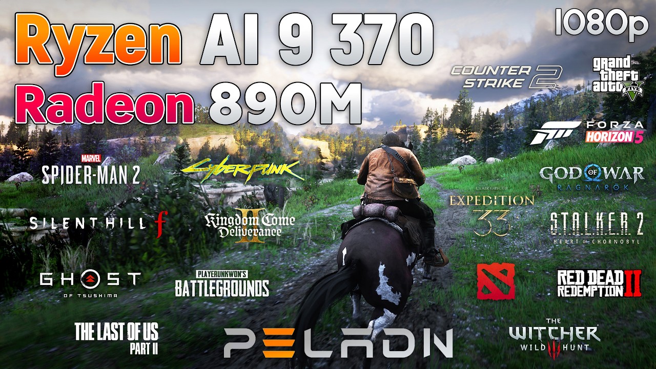 Ryzen AI 9 HX 370 + Radeon 890M - Gaming on PELADN HO5