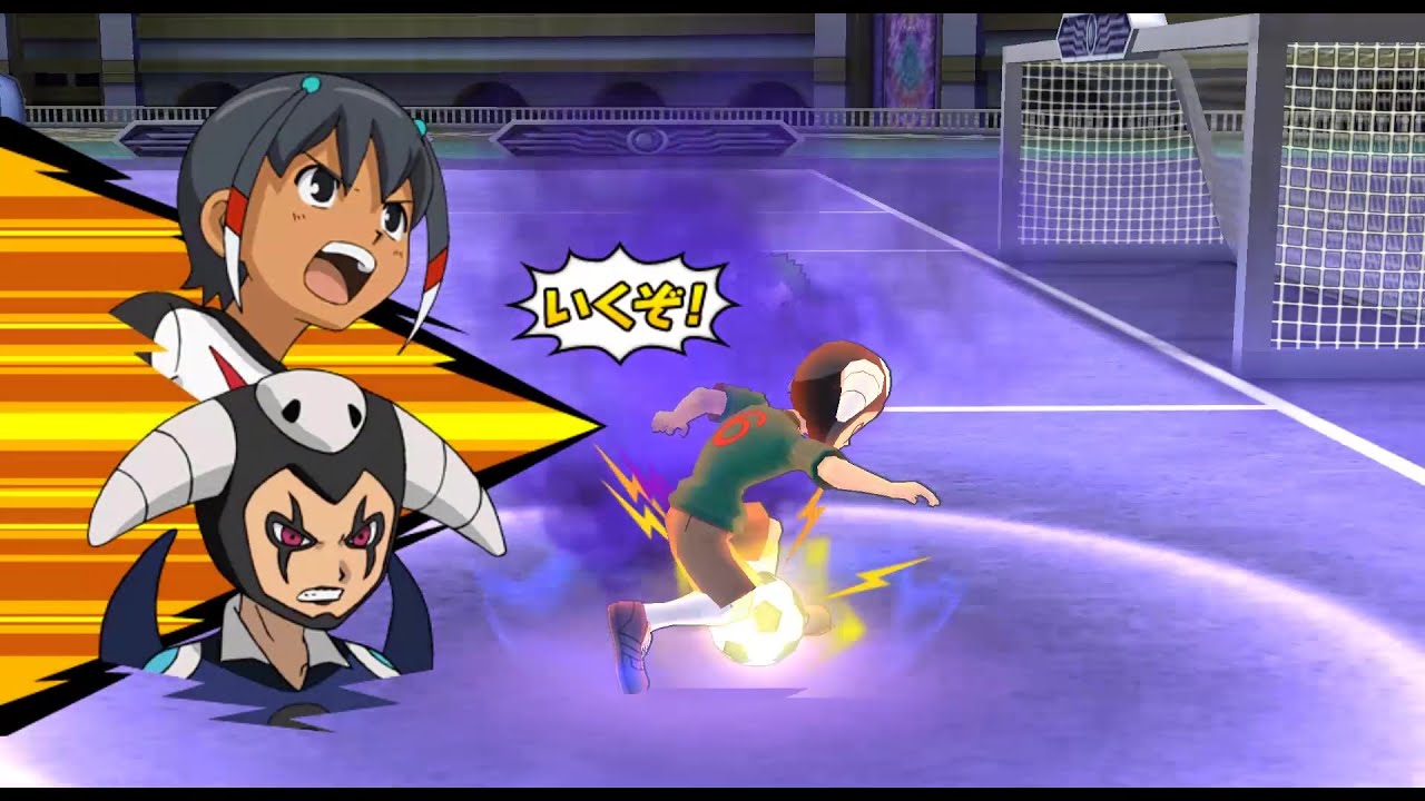 Inazuma Eleven Go Strikers 2013 - Royal Academy vs Destructchers 1.1 Wii 1080p (Dolphin)