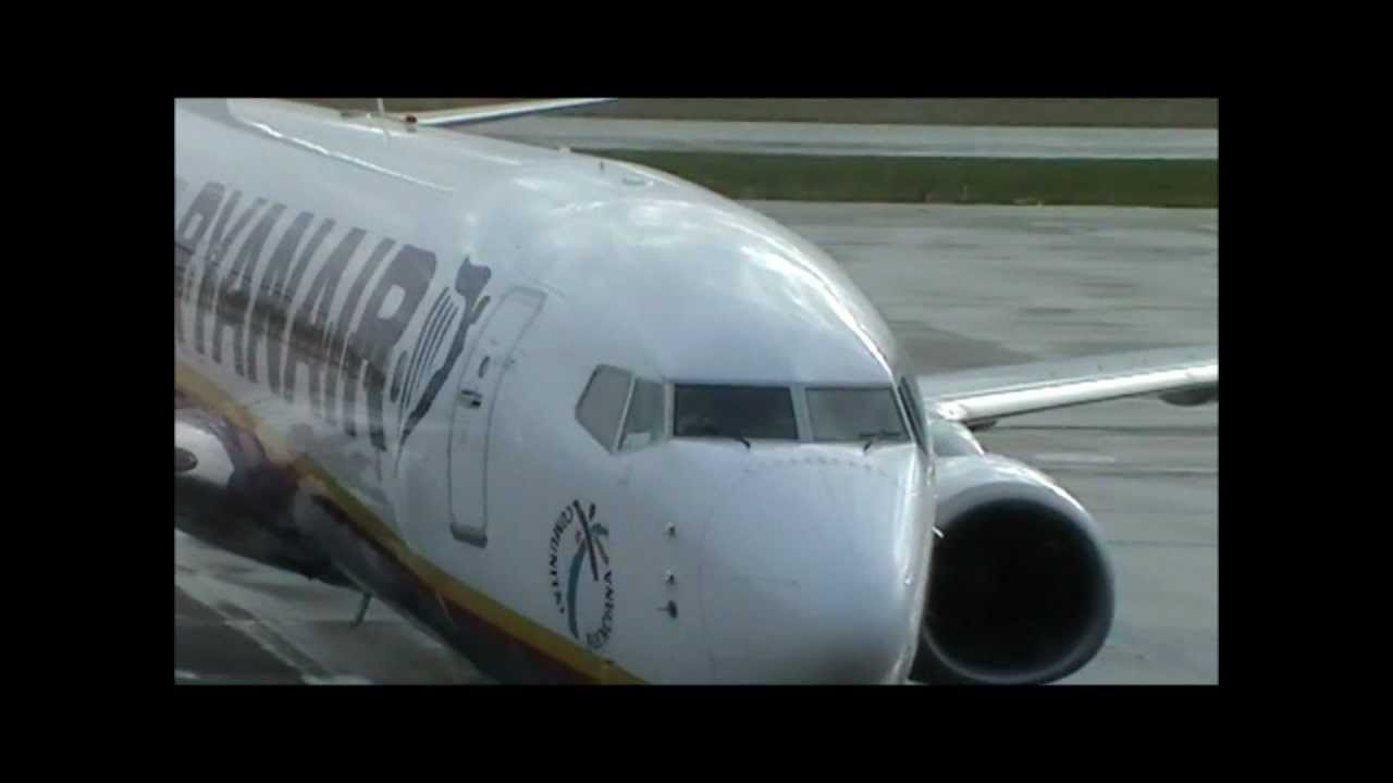 Ryanair Flight Brussels Charleroi - Milan Bergamo