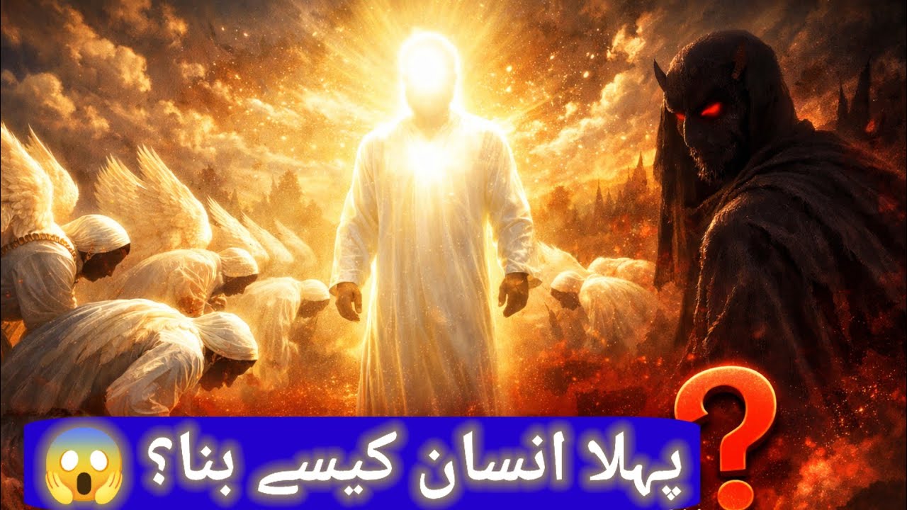  پہلا انسان کیسے بنا؟ حضرت آدمؑ کی حیران کن کہانی  Islamic Story