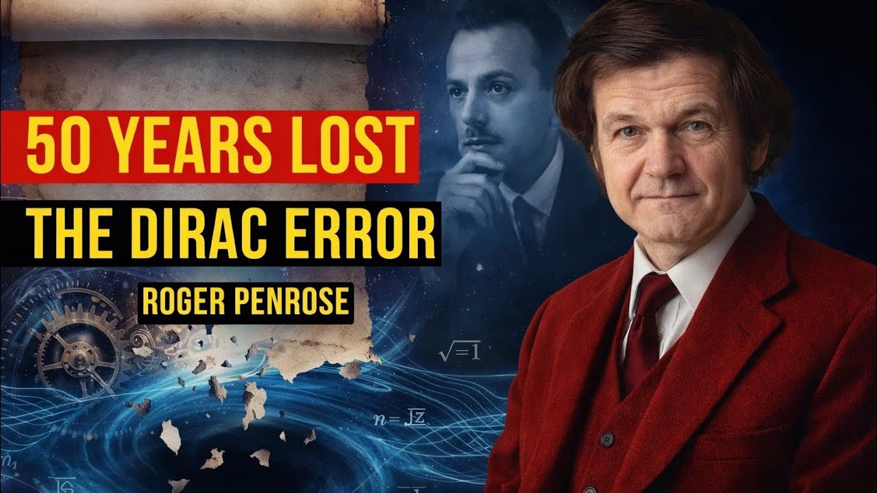 Dirac Predicted Spacetime Is Emergent in 1928—Then We Ignored Him. Here’s Why | Roger Penrose