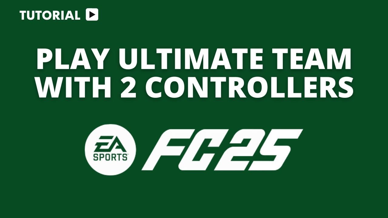 How to Play Ultimate Team in FC 25 with 2 Controllers