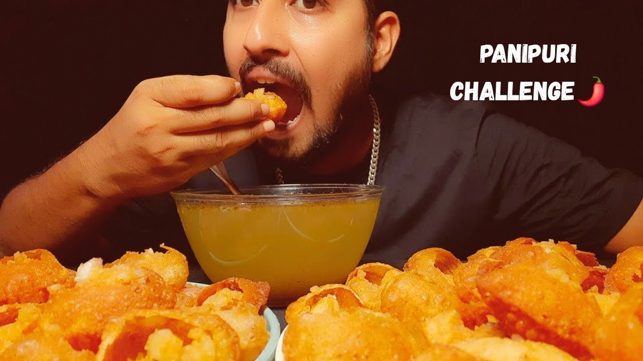 Panipuri Eating Challenge | Super Spicy Golgappa Mukbang | ASMR | Eating Show |Street Food Challenge