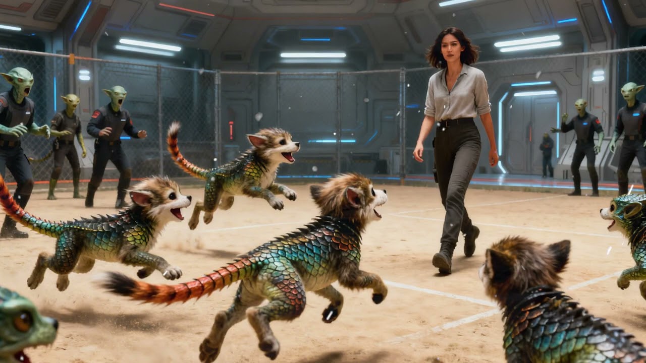 The Human Walked Into Training | The Cubs Leapt From the Pack and Ran to Her  HFY Sci Fi
