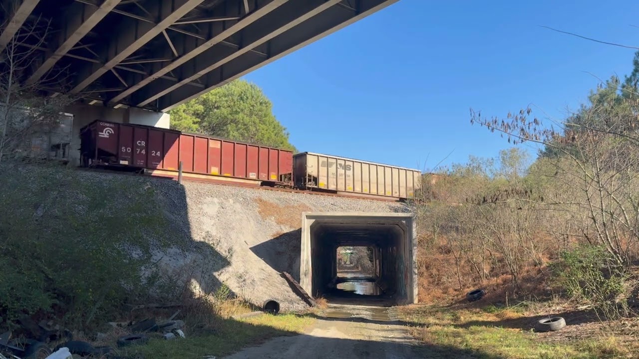 Railfanning CSX and Norfolk Southern in Suffolk, Virginia 01/02/2025