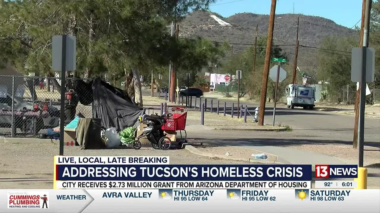Tucson gets $2.73 million grant from state to address growing homeless problem