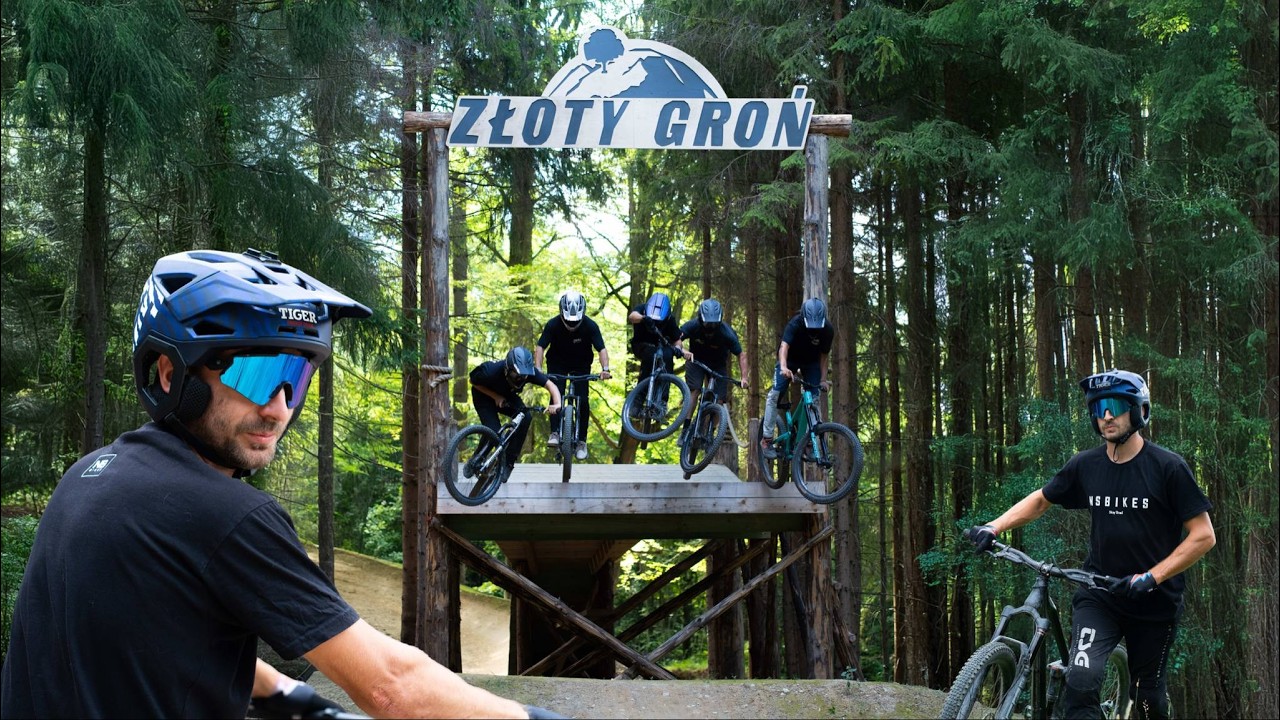 PAN PAWEŁ W BIKE PARK ZŁOTY GROŃ *HIT CZY KIT?!*