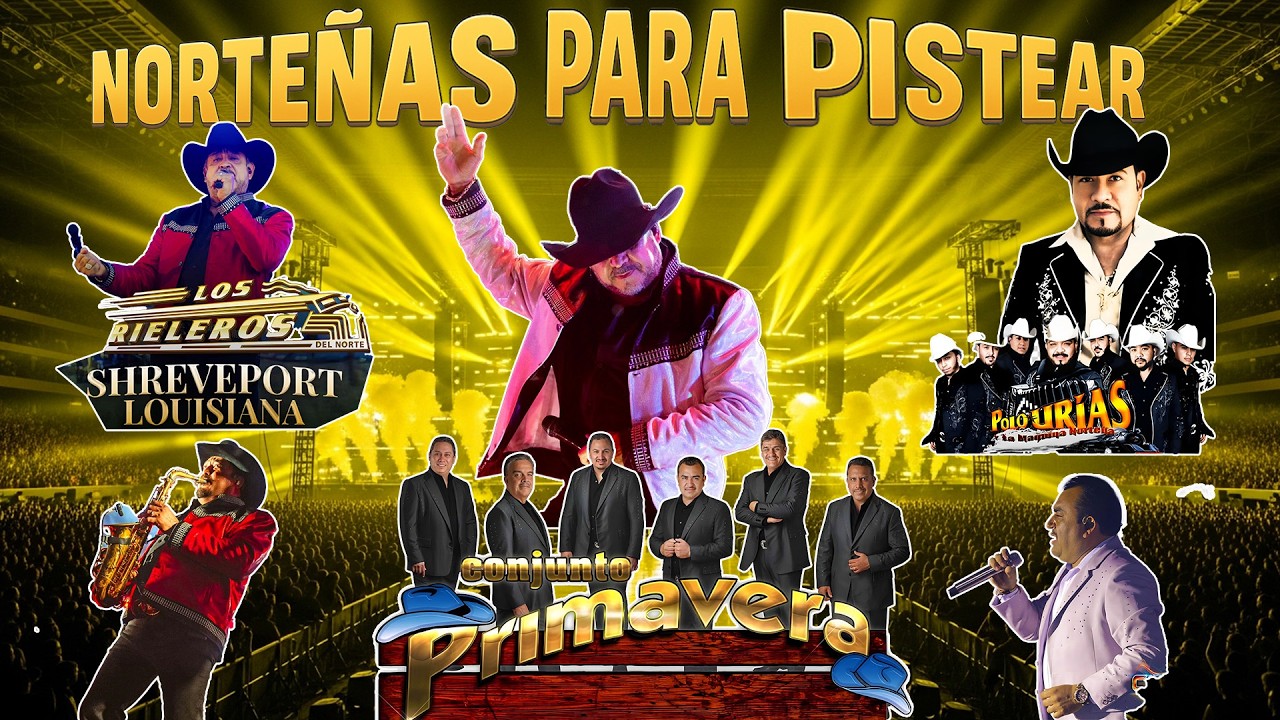 Puras Norteñas Viejitas Inolvidables 💿📻 Conjunto Primavera y Los Rieleros Del Norte y Polo Urias