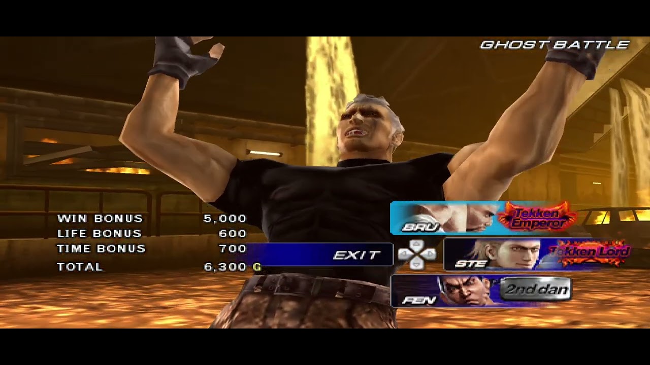 Takken 6 ppsspp || Bryan furry ghost battle 