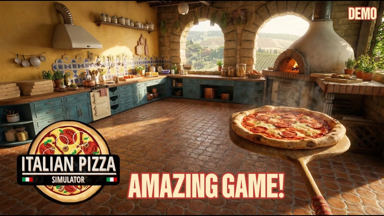 Italian Pizza Simulator – Pizza, Passion & Tuscany Hills 🍕🍇