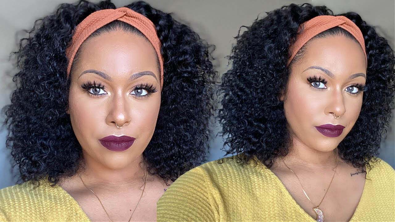 $82! | Affordable Short Everyday Curly Human Hair Half Wig! | ft. Julia Hair