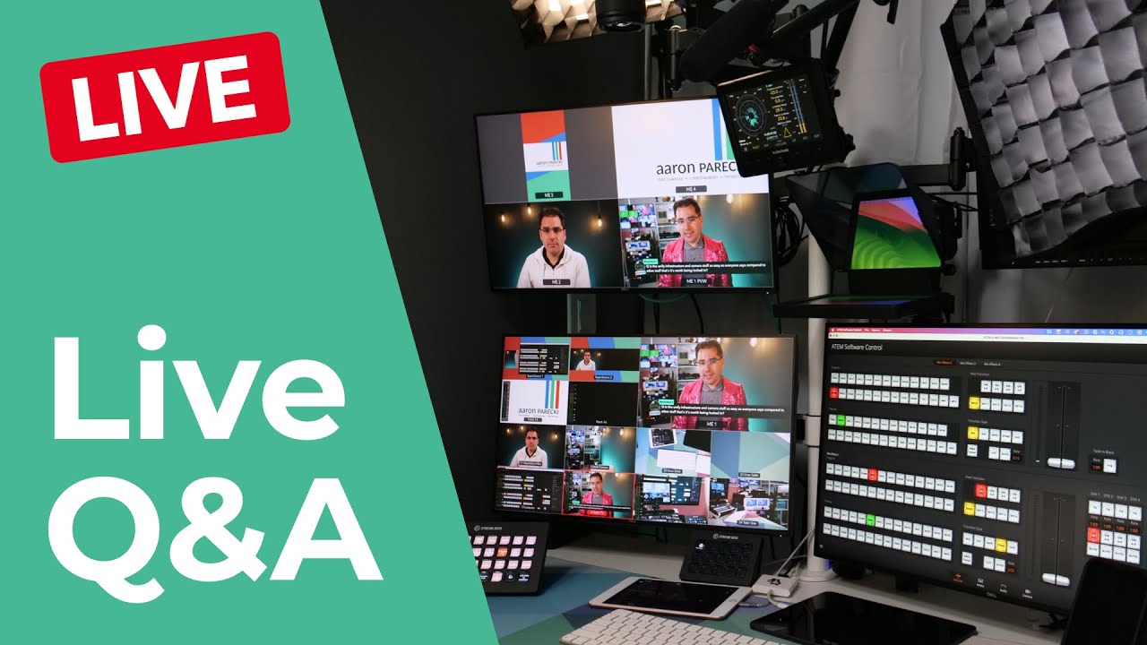 🔴 Live Q&A! OSEE GoStream remote control demo + answering your questions about livestreaming gear!