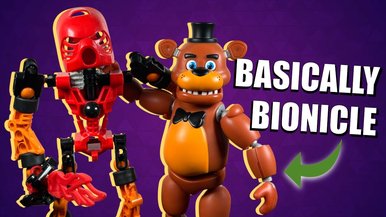 Jazwares NEW FNAF Action Figures Are Basically BIONICLE
