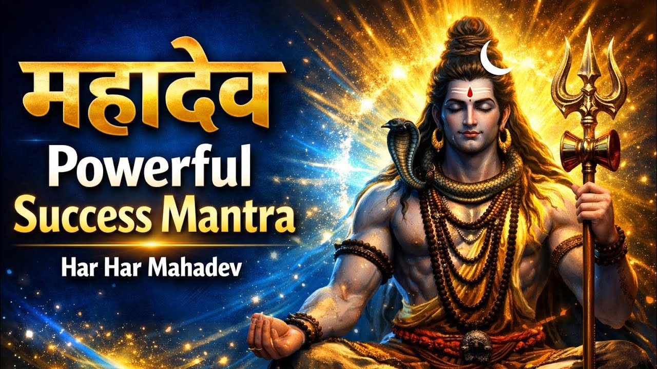 Mahadev Success Mantra | Powerful Shiva Mantra for Success 