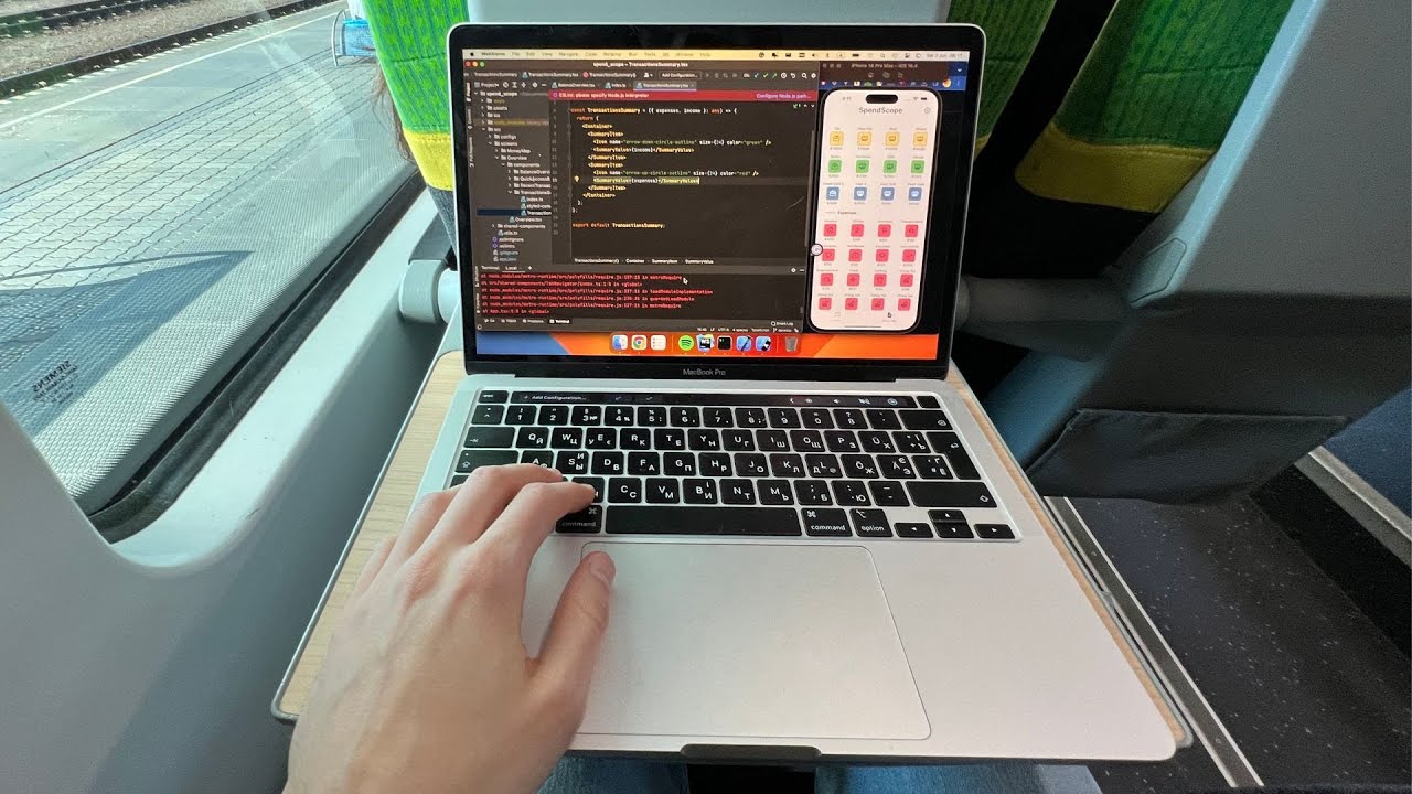A Day in the Life of a Software Developer. Vlog #4  🚝 🌳🛳