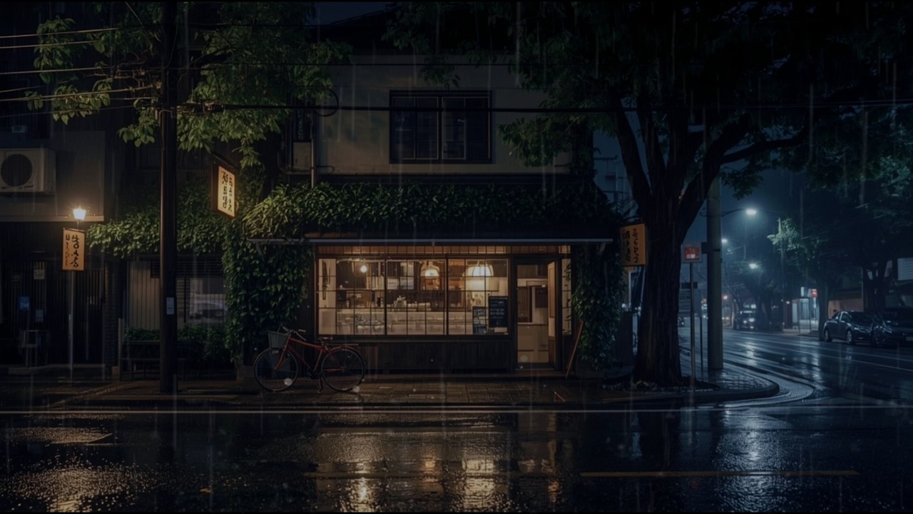 Tokyo After Midnight 🌙 Rainy Lofi Soothing calm your mind [lofi hiphop]