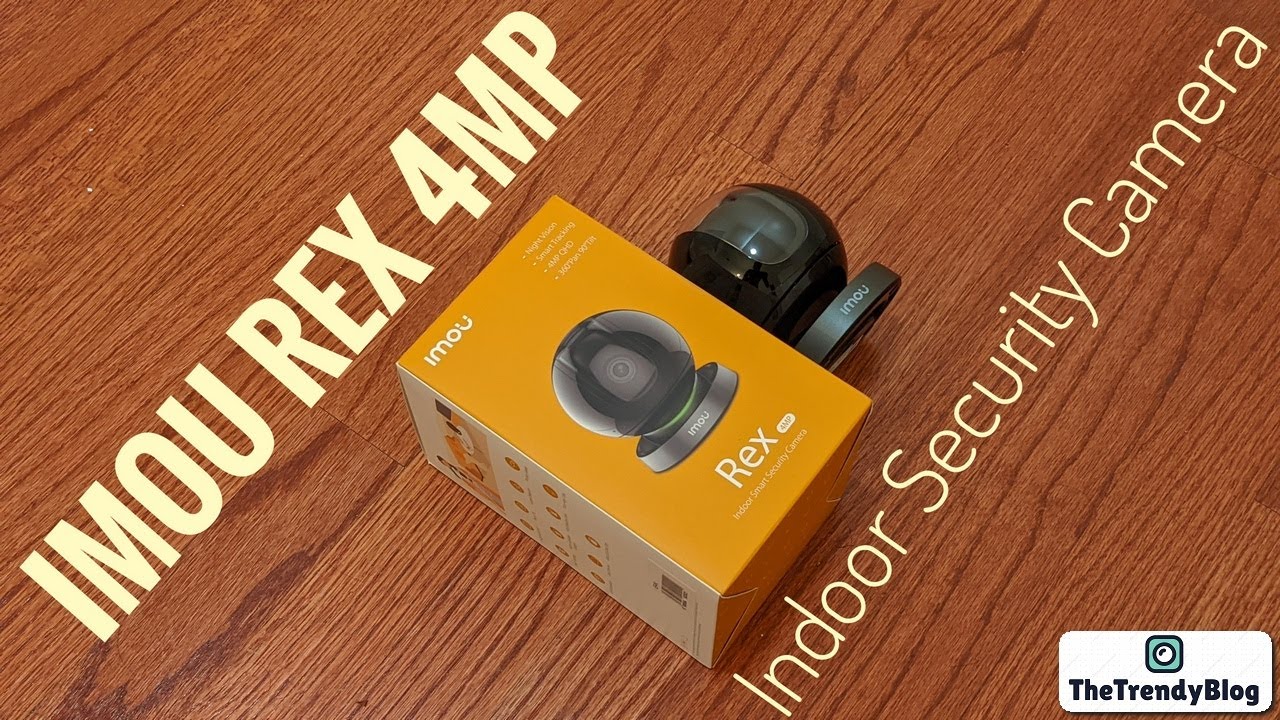 IMOU Rex 4MP Indoor Security Camera - Unboxing & Features Overview