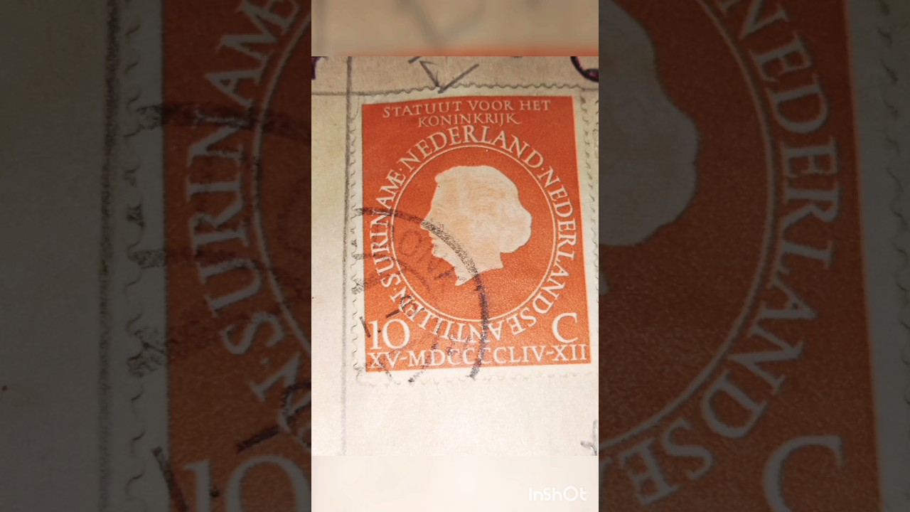 OLD AND RARE STAMP OF NEDARLAND #my #stamps #collection #youtubeshorts #viral