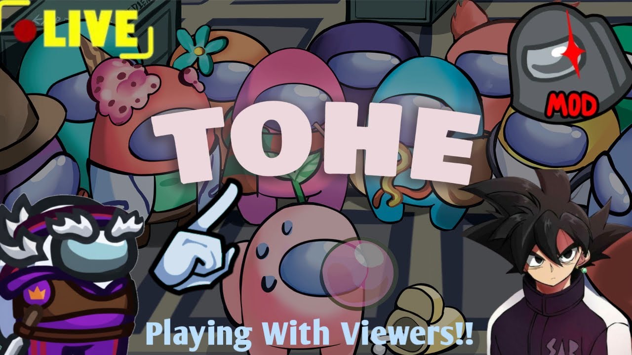 Among Us TOHE|EHR Mod LIVE &ndash; Pure Chaos & Fun