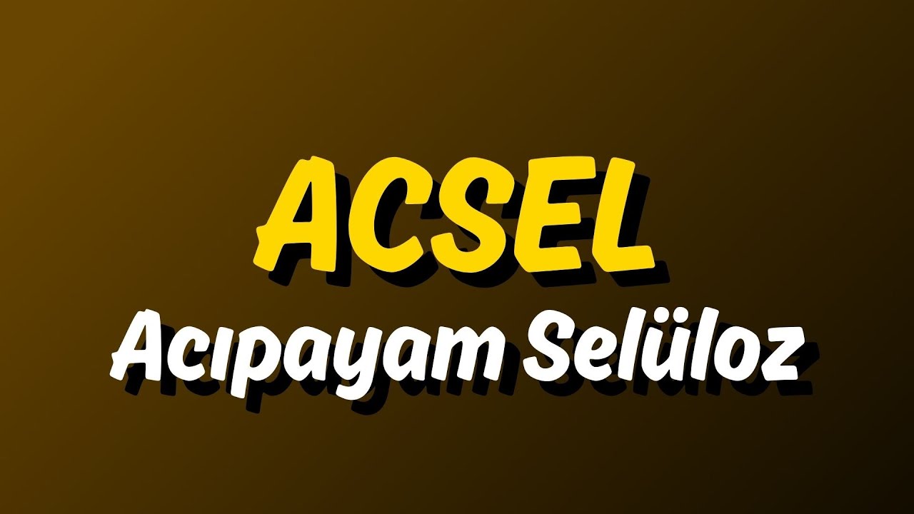 ACSEL Hisse Analiz Yorum