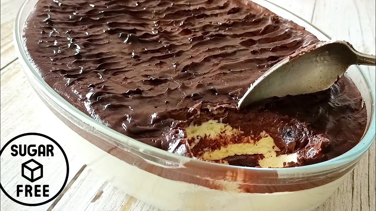 Пышное суфле Птичье Молоко без сахара Кето рецепт!