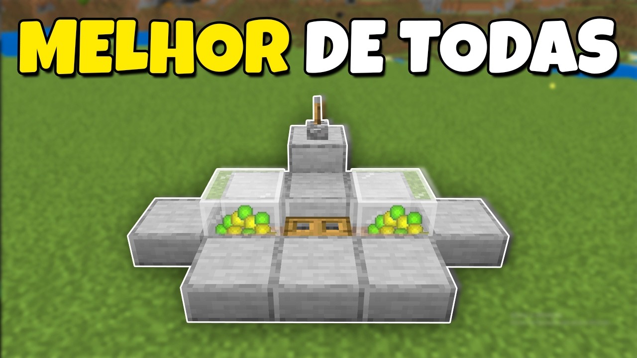 A MELHOR FARM DE XP DE TODOS OS TEMPOS no Minecraft Bedrock 1.21/26+!