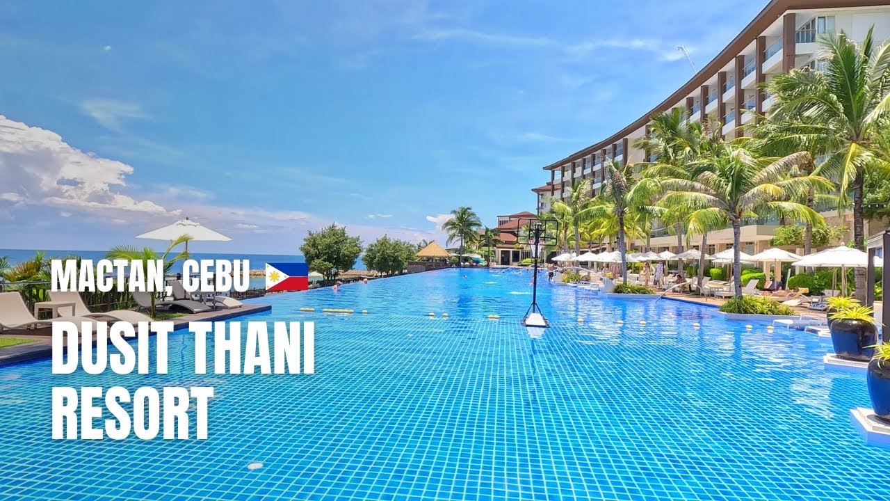 🇵🇭 [4K] Dusit Thani | A 5-Star Beachfront Luxury Hotel in Mactan Cebu | Walking Tour | Philippines