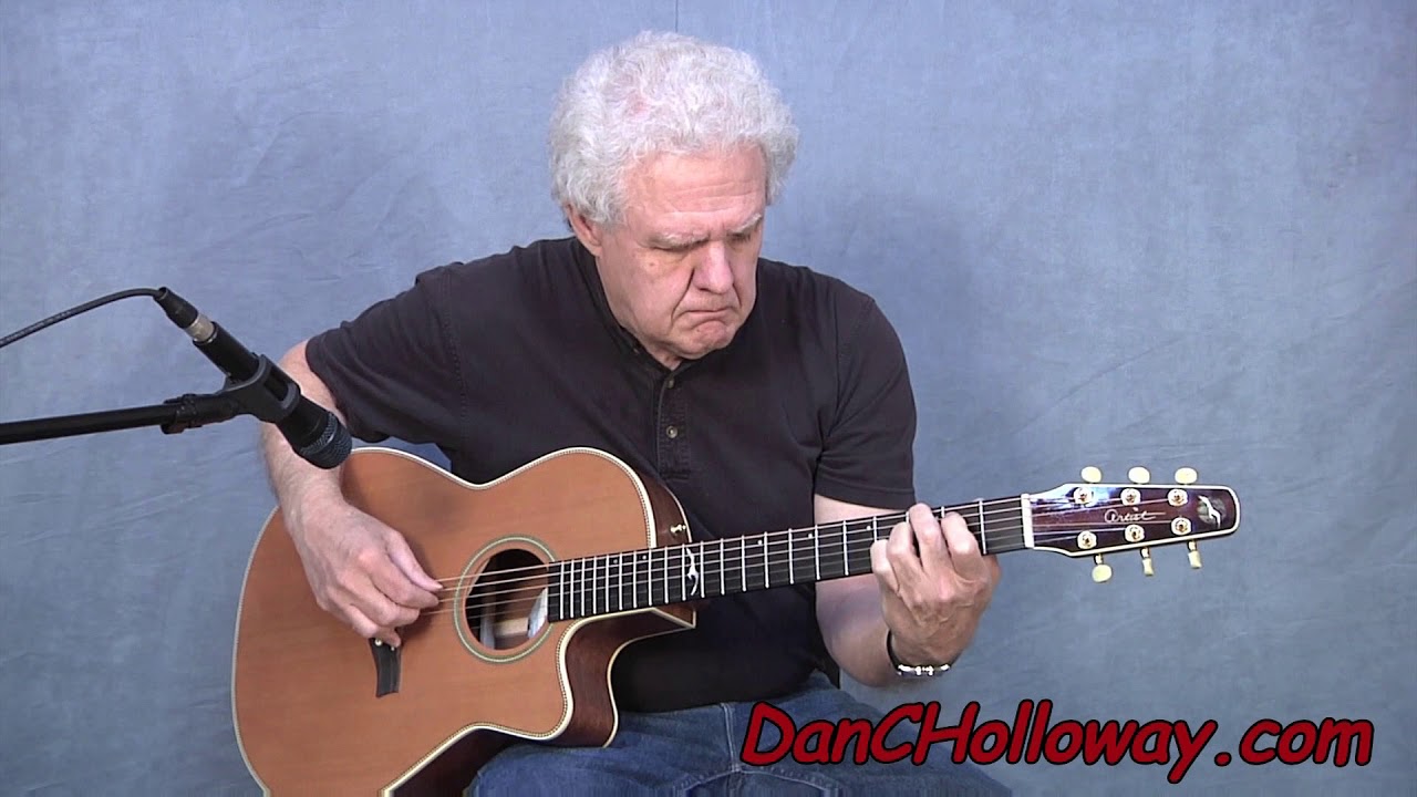 Last of the Mohicans Guitar - Acoustic Finger Style Guitar