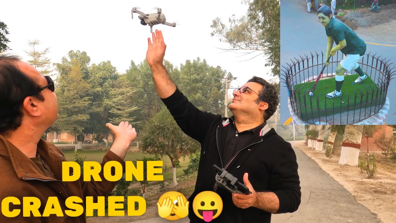 Drone Crashed while flying in orange farm 😛🫣🥰✈️