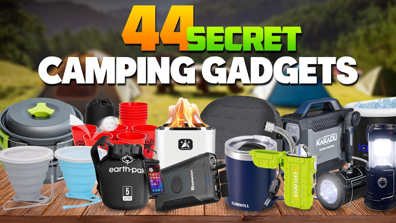 44 Secret Camping Gadgets You NEED Before They Sell Out!
