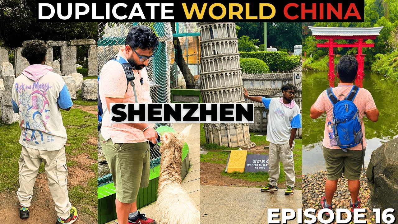 DON'T MISS THIS INSANE WORLD in SHENZHEN CHINA ! Window of the World