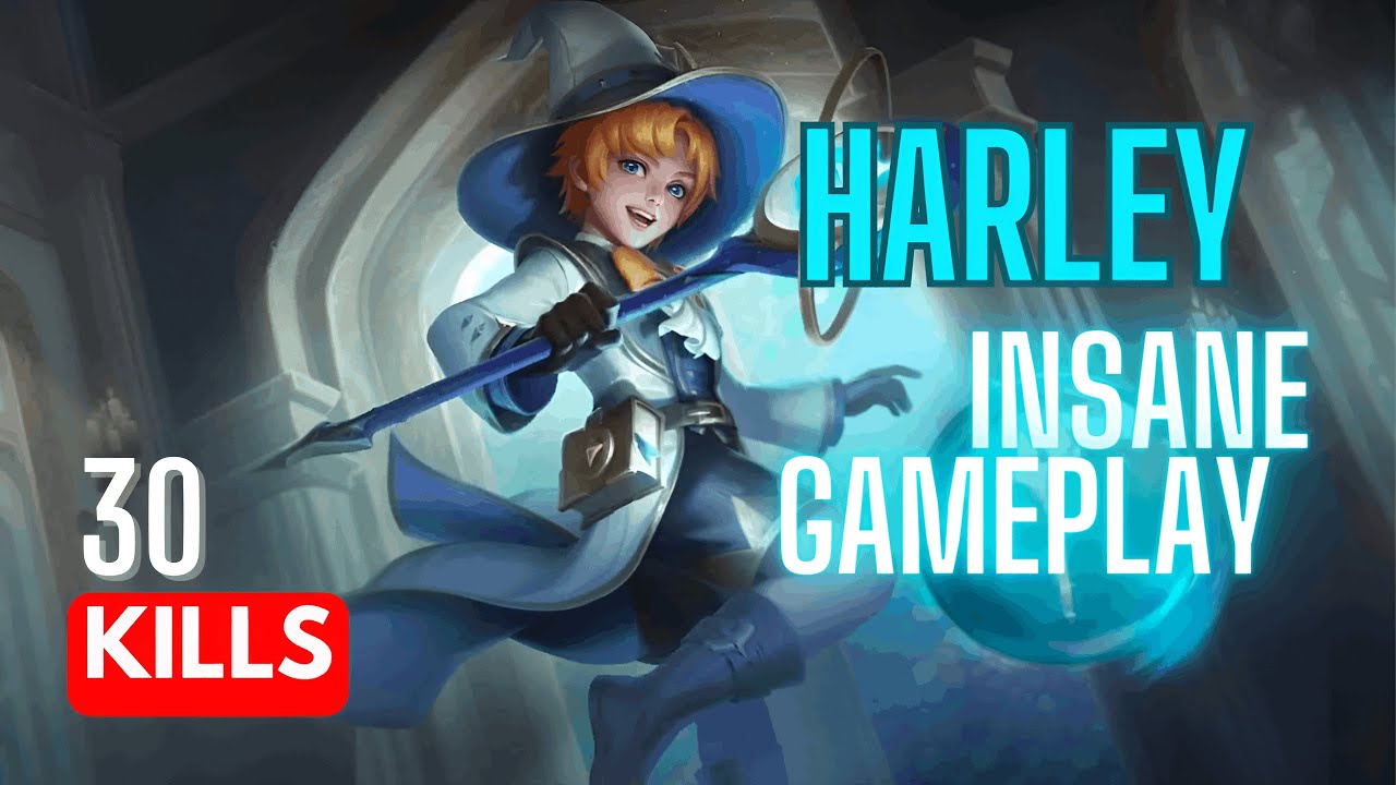 Harley 30 Kills Savage! | INSANE Mage Gameplay - MLBB Domination