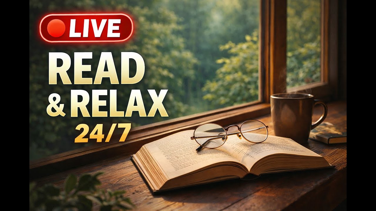 ☔ Cozy Rain Sounds & Relaxing Piano for Deep Sleep, Study & Stress Relief (Live 24/7)