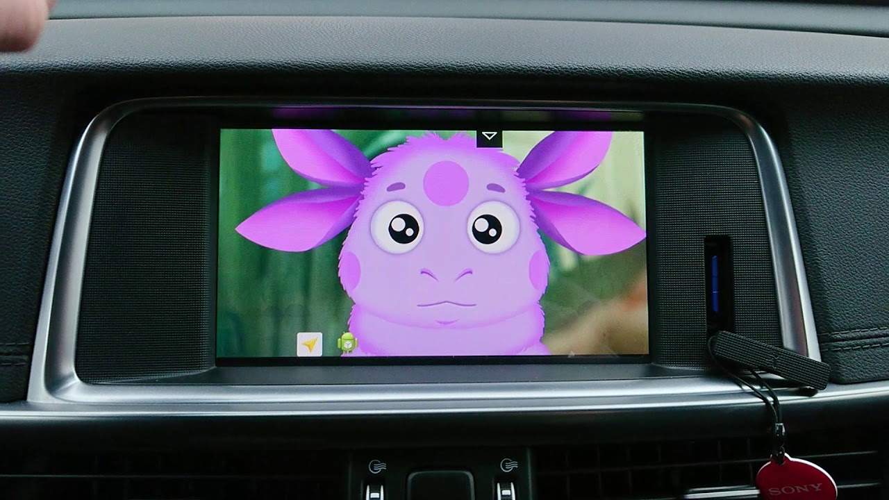 Просмотр видео, YouTube и навигации со звуком на штатном ШГУ Android KIA OPTIMA JF