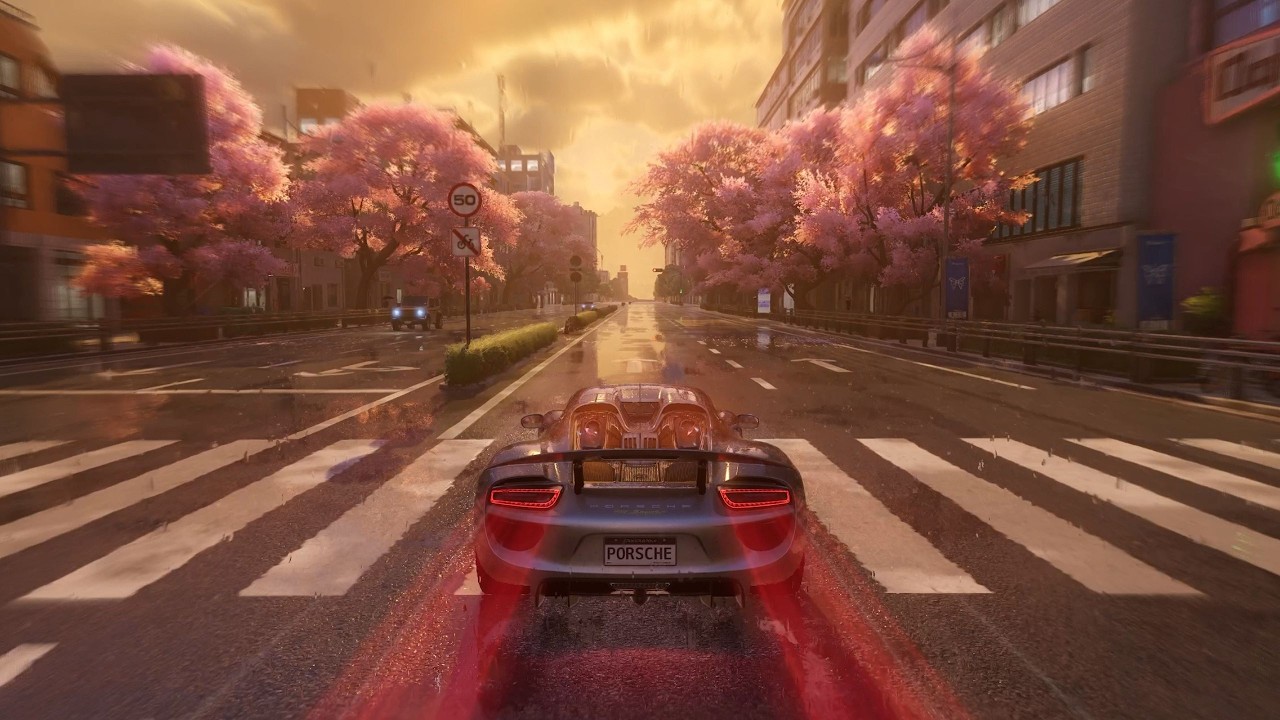 Porsche 918 Spyder at Max Graphics Settings - NTE