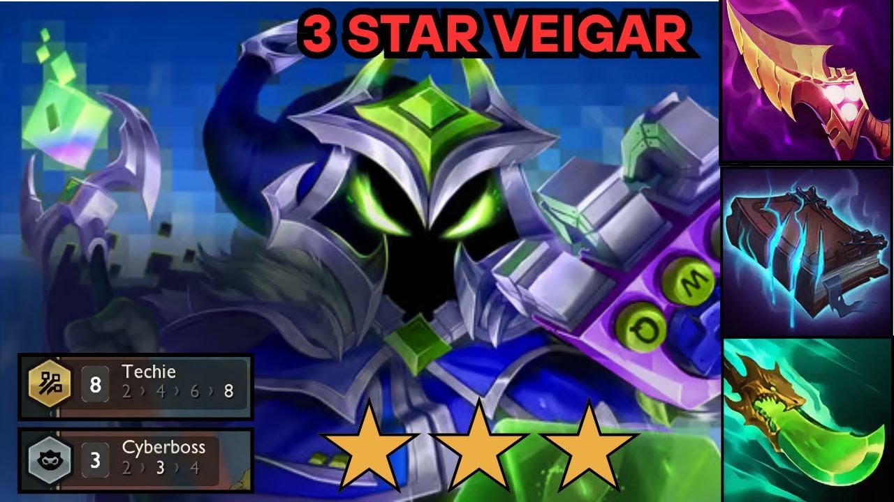 I guess 3 star ⭐⭐⭐ Veigar and 3 star ⭐⭐⭐ Mordekaiser means GG. #tft #set14